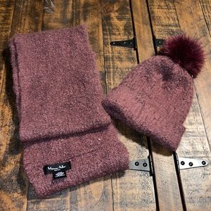 Marcus Adler - Hat and Scarf Set - Size: OS